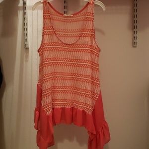 Flowy knit tank